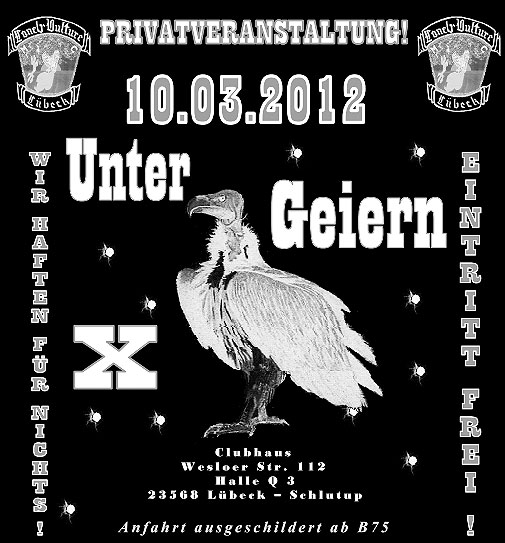 Einladung Unter Geiern X